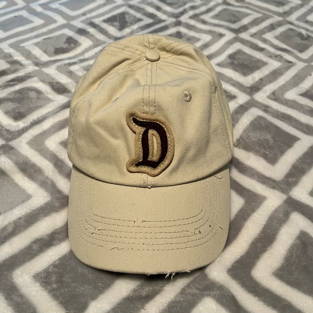 Disneyland Resort 55 Unisex Distressed D Adjustable Hat